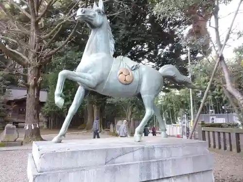 宇都宮二荒山神社の狛犬