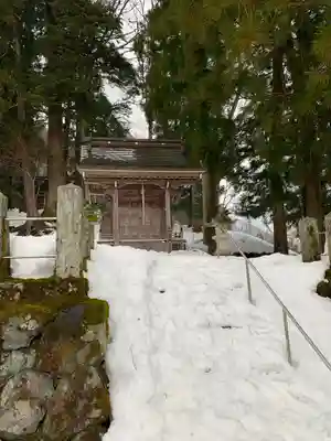 広瀬神社の本殿・本堂