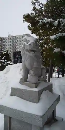 発寒神社の狛犬