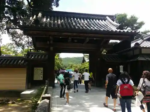 鹿苑寺（金閣寺）の山門・神門
