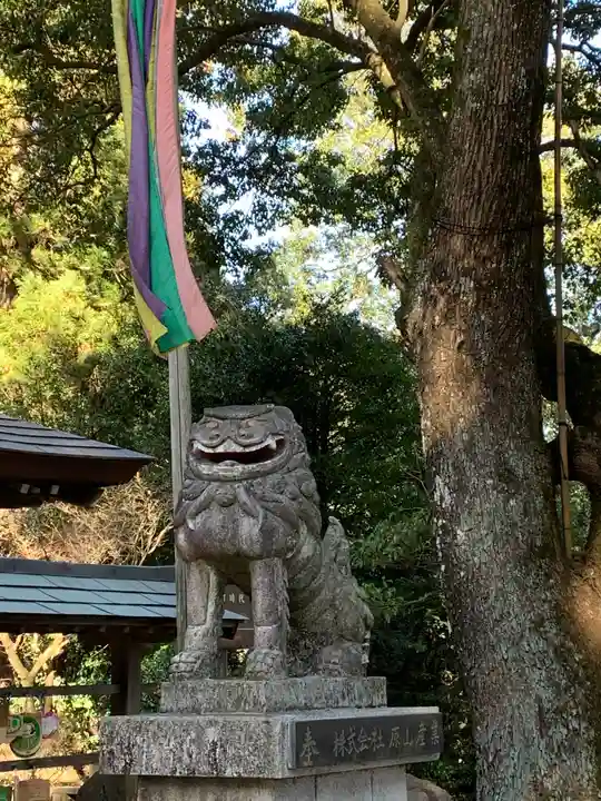 村檜神社の狛犬
