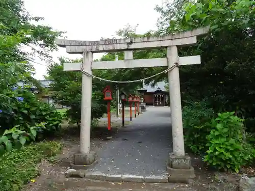 沼鉾神社の鳥居