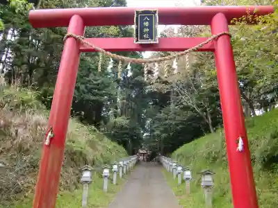 成東八幡神社の鳥居