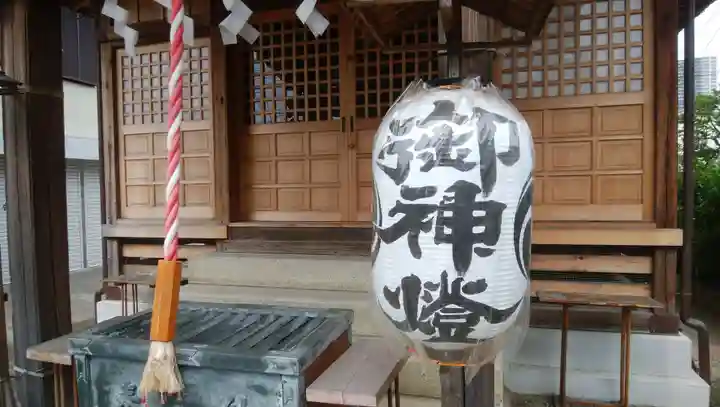 長門鎮守八幡神社の本殿・本堂