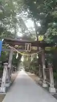 辛國神社の鳥居