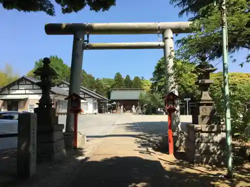 常陸第三宮　吉田神社の鳥居