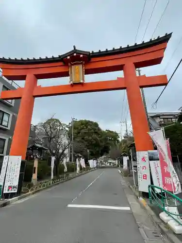 大宮八幡宮の鳥居