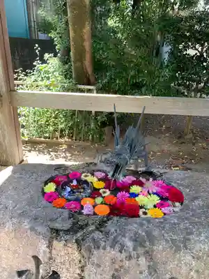 彌都加伎神社の手水舎