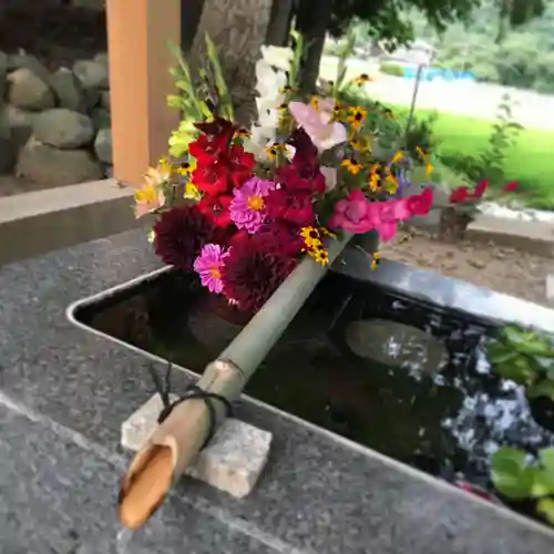 高司神社〜むすびの神の鎮まる社〜の手水