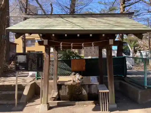 諏訪神社の手水