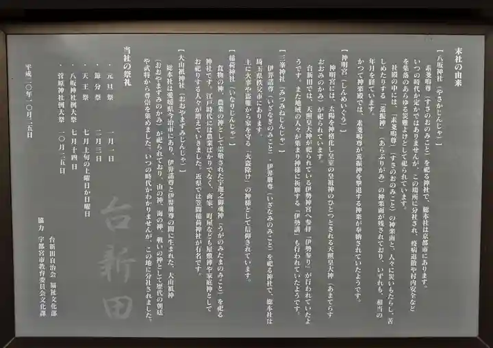 菅原神社の歴史