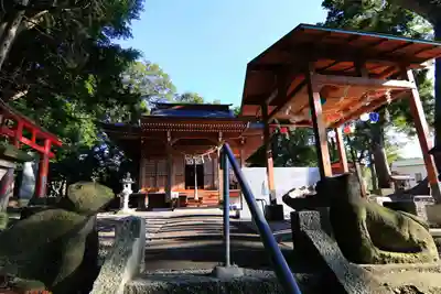 阿久津「田村神社」(郡山市阿久津町)旧社名:伊豆箱根三嶋三社の本殿・本堂