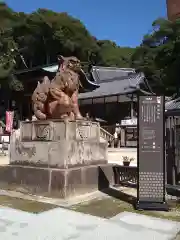 由加神社（和気由加神社）の狛犬