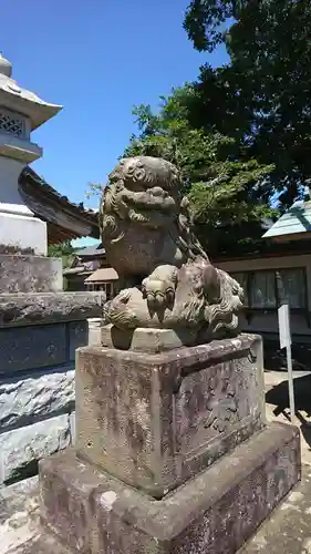 白子神社の狛犬