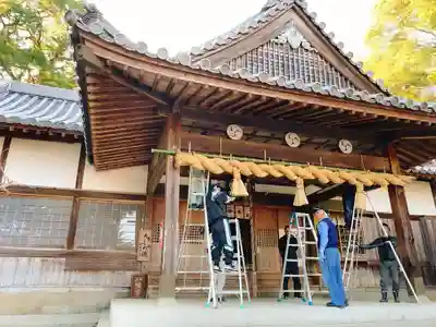 川田八幡神社の本殿・本堂