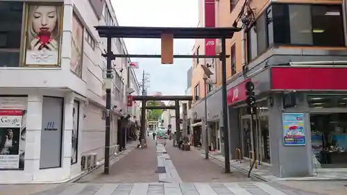 安積國造神社の鳥居