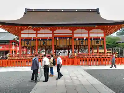 伏見稲荷大社の本殿・本堂