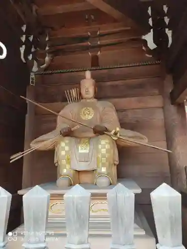 桑名宗社（春日神社）の像