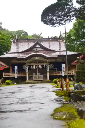 尻岸内八幡神社の景色