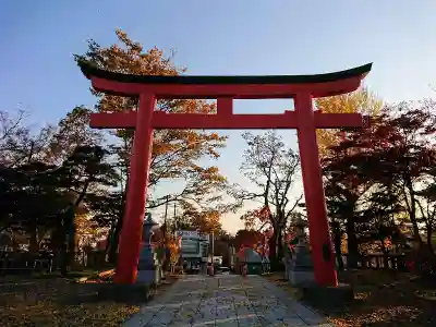 湯倉神社の鳥居