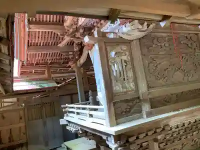木曽三社神社の本殿・本堂