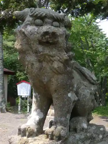 厚岸神社の狛犬