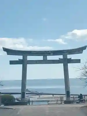 鹿島御児神社の鳥居