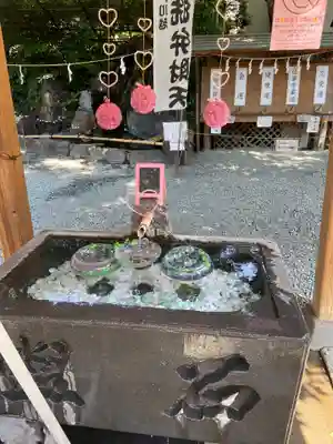 川越熊野神社の手水舎