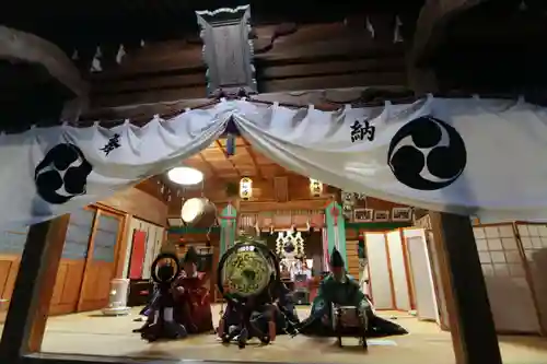 熊野福藏神社の神楽