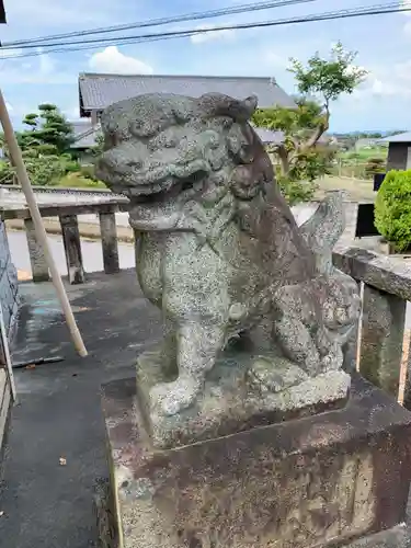 阿蘇神社の狛犬