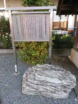 谷口山野稲荷神社の歴史