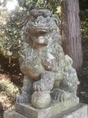 尾張冨士大宮浅間神社の狛犬