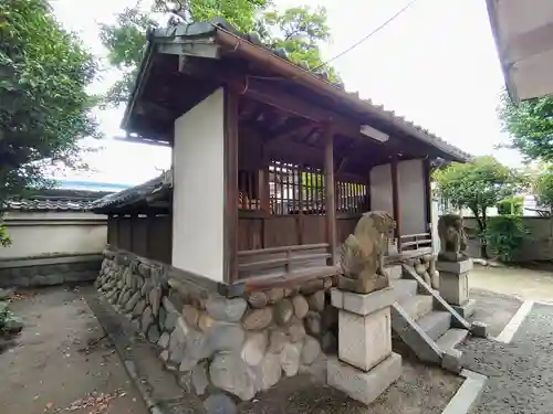 神明社（久地野）の本殿・本堂