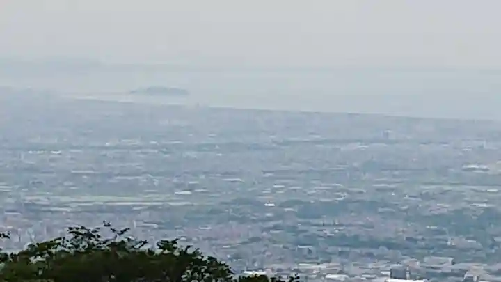 大山阿夫利神社の景色