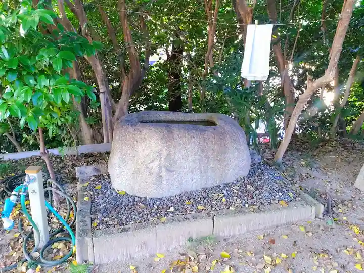 神明社(田中神明社)の手水舎