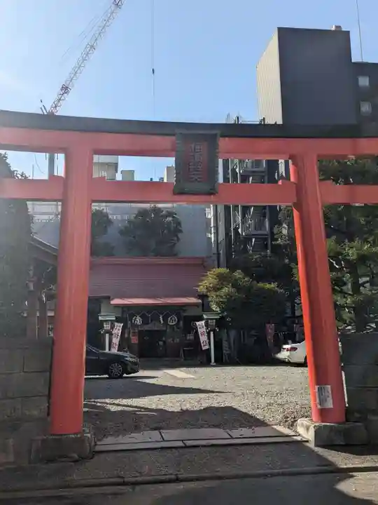羽衣町厳島神社(関内厳島神社・横浜弁天)の鳥居