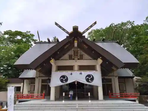 帯廣神社の本殿・本堂