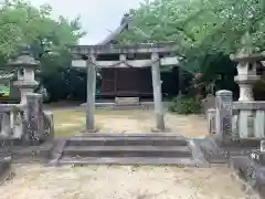 八幡社の鳥居