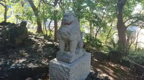 長霊神社の狛犬