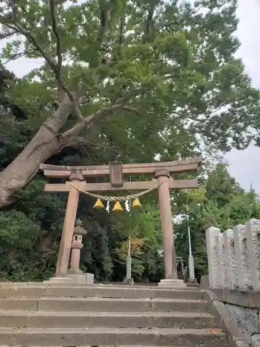 清水八幡神社の鳥居