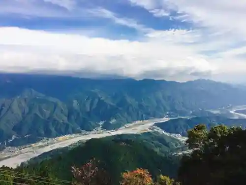 久遠寺の景色