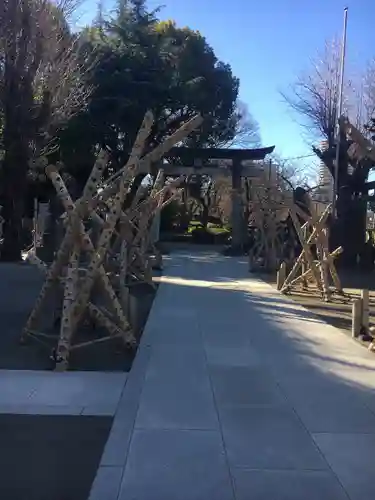 牛嶋神社の庭園