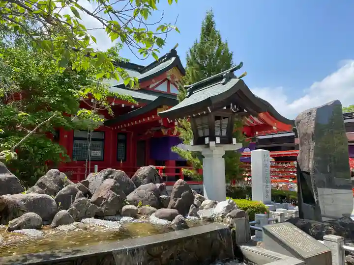 宮城縣護國神社の庭園