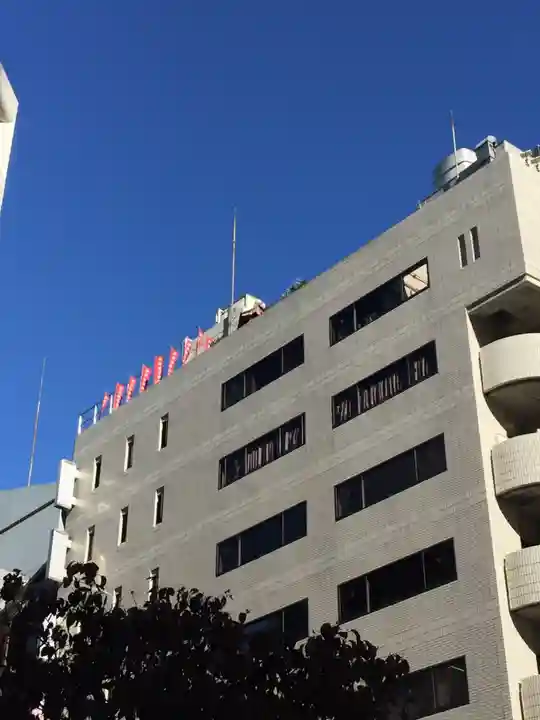 朝日稲荷神社の周辺