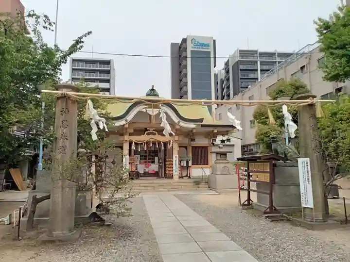 綱敷天神社の本殿・本堂