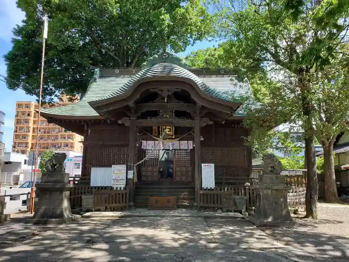 阿邪訶根神社の本殿・本堂