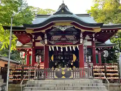 南沢氷川神社の本殿・本堂