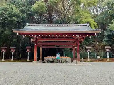 橿原神宮の手水舎