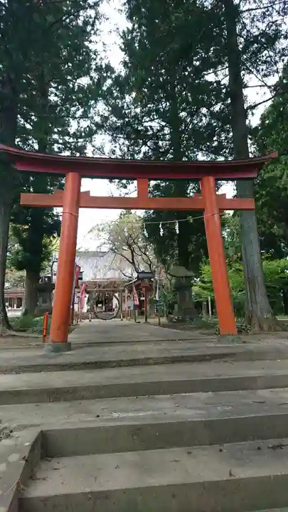 正一位 若草稲荷神社の鳥居