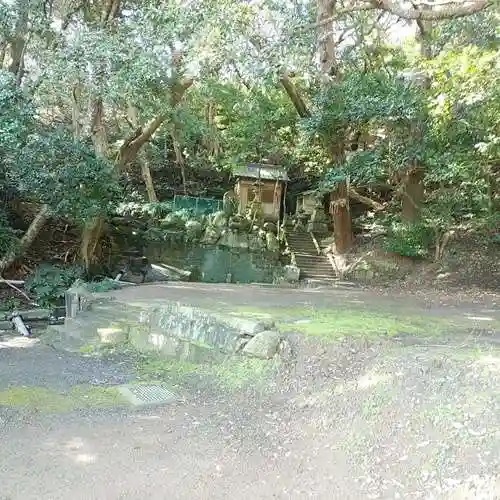 石尊神社の自然